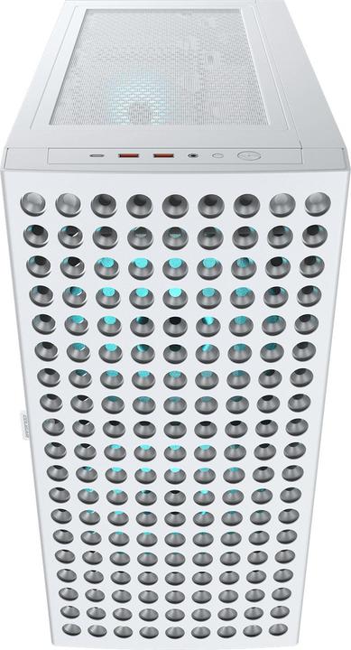 Produktbild Cougar Gehäuse Midi-Tower, Airface ECO, ARGB, Weiss (mATX, Mini-ITX, ATX, SSI CEB)