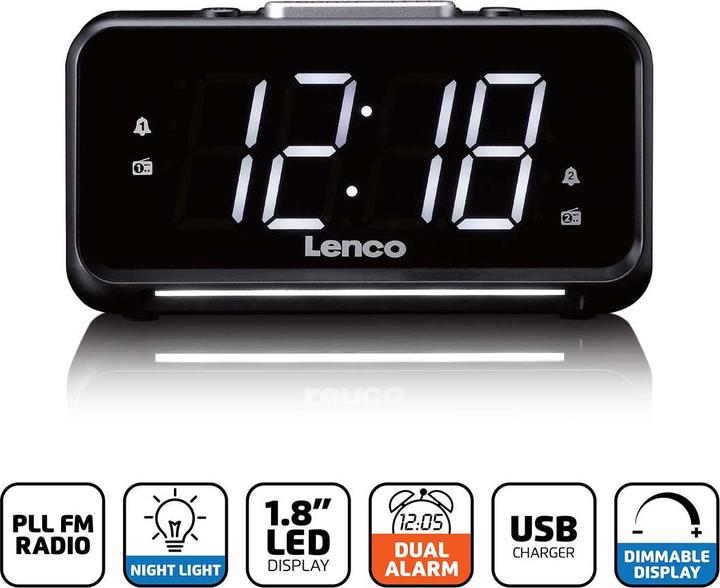 Actual product image Lenco Uhrenradio