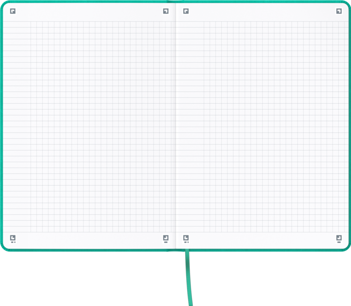 Produktbild Oxford Notizbuch "Signature", A5 (A5, Kariert, Harter Einband)