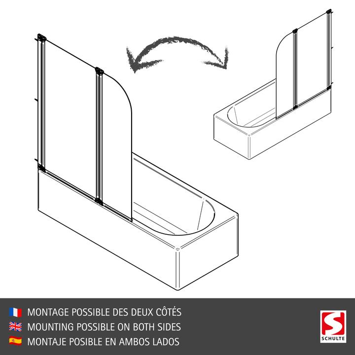 Actual product image Schulte Bath attachment, 2-piece