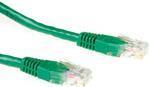 Actual product image ACT Green 2 meter U/UTP CAT6A patch cable snagless with RJ45 connectors CAT6A U/UTP SNAGLESS GN 2.00M (U/UTP, CAT6a, 2 m)