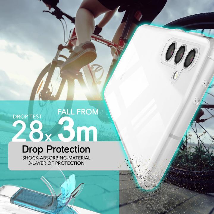 Produktbild Nalia Klare Transparente Hybrid Hülle (Samsung Galaxy S24+)