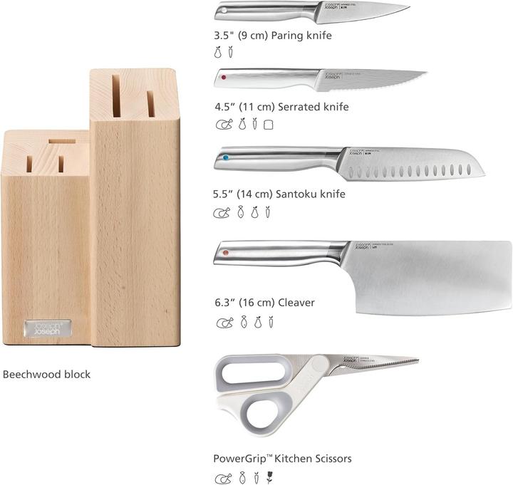 Produktbild Joseph Joseph Messer- und Scherenblock Elevate Fusion 5tlg.