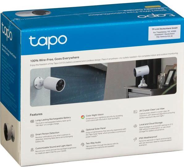 Immagine prodotto TP-Link Tapo C410 (2304 x 1296 Pixels)
