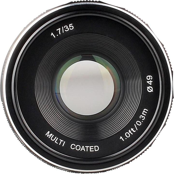 Actual product image Meike 35mm f/1.7 Fuji X (Fujifilm X, APS-C / DX)
