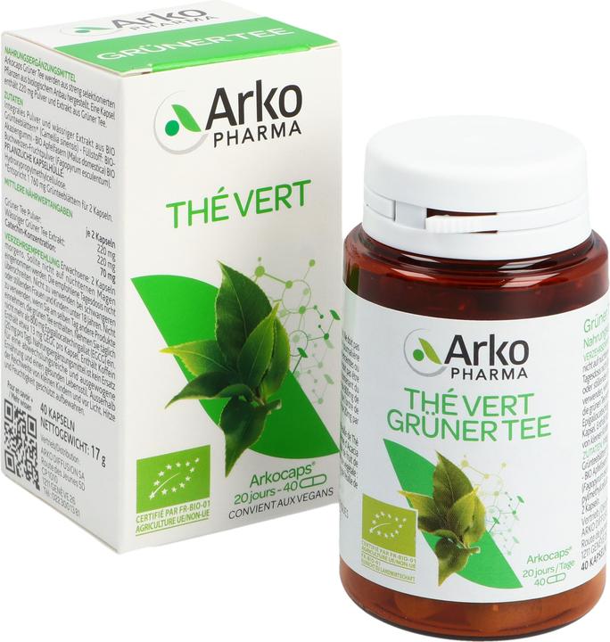 Image du produit Arkopharma Grüntee (40 pièce(s), Capsules, 40 g)