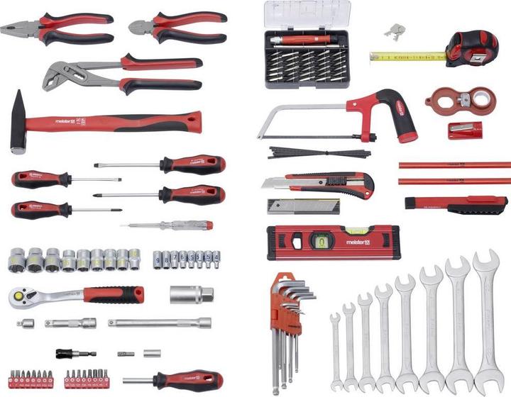 Produktbild Meister Werkzeugkoffer (121 Teile)