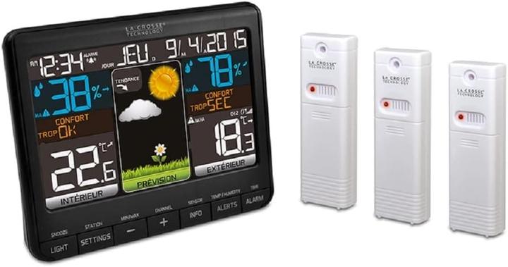 La Crosse Technology - WS6825 - Weerstation - Zwart