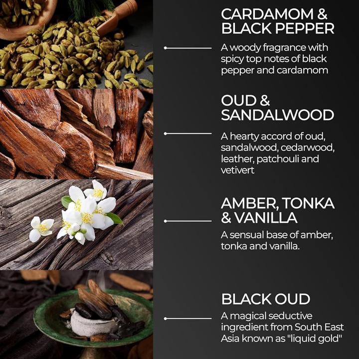 Produktbild Zousz Black Oud Bartöl mit Argan- und Avocadoölen (30 ml)