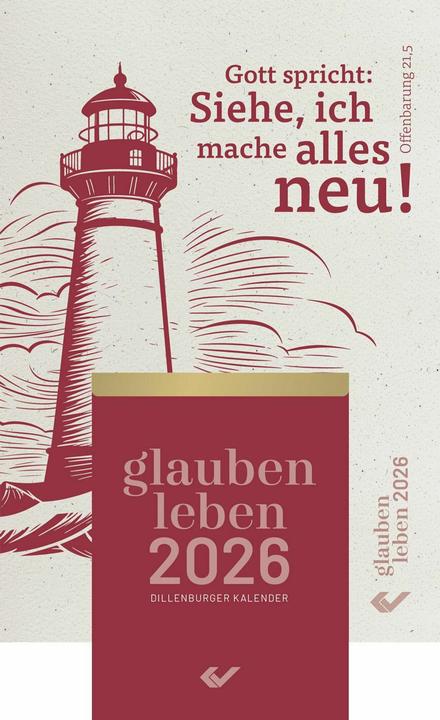 glauben.leben 2026 (Abreisskalender) (Harter Einband, Deutsch)