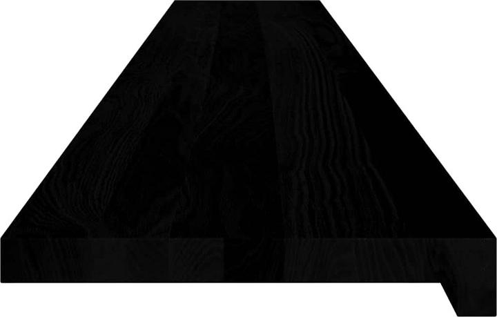 Immagine prodotto VidaXL Davanzali 2 pz. Marrone scuro 160x30x2 cm in rovere massiccio (160 cm)