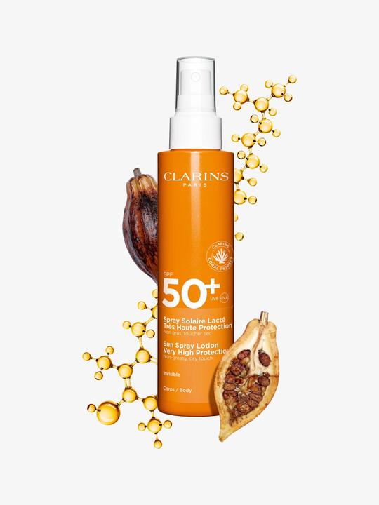 Immagine prodotto Clarins Lozione solare spray (Crema solare, SPF 50+, 150 ml, 203 g)
