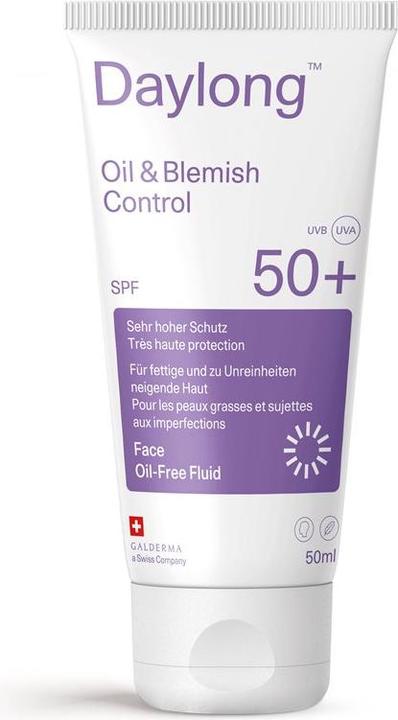 Daylong Oil & Blemish Control (Suntan cream, SPF 50+, 50 ml)