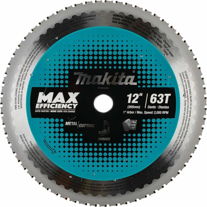 Productafbeelding Makita E-12055 EFFICUT zaagblad 305x25,4x63Z