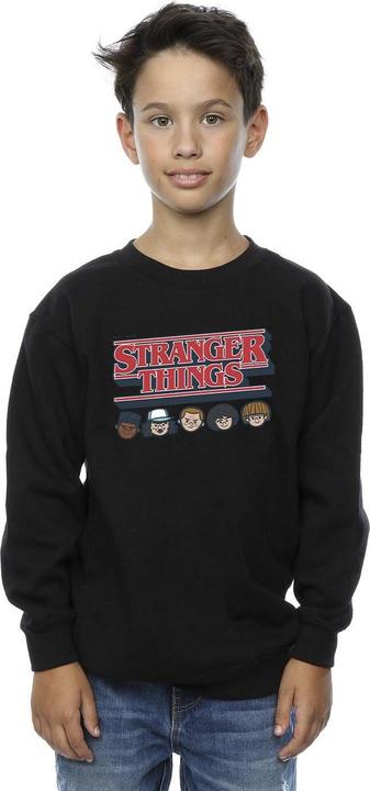 Image du produit Netflix - Sweat STRANGER THINGS CARICATURE LOGO - Garçon (128)