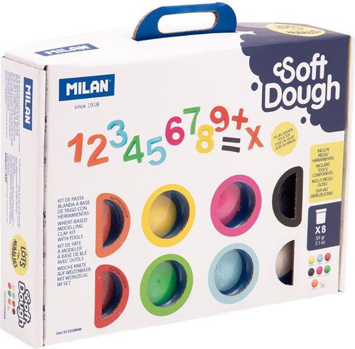 Actual product image Many numbers putty 59g 8 colours MAILAND