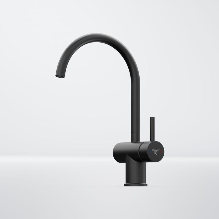 Actual product image Steinberg series 100 kitchen faucet, swivel, projection 201mm, 1001400