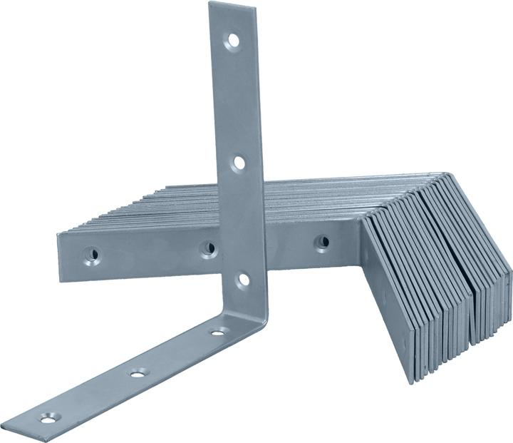 Helpmate Stuhlwinkel 120x120x20, verzinkt, 24 Stück (24 pcs.)