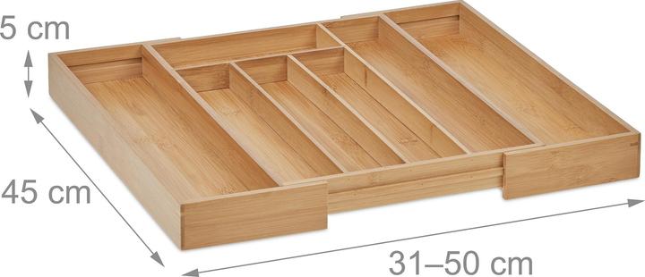 Actual product image Relaxdays Cutlery tray