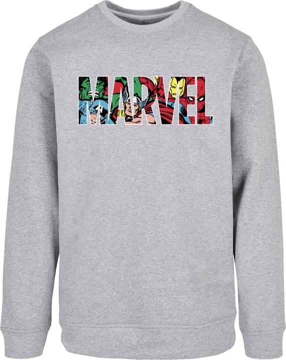 Produktbild Absolute Cult Marvel Logo Character Infill Crewneck - 117509 (L)