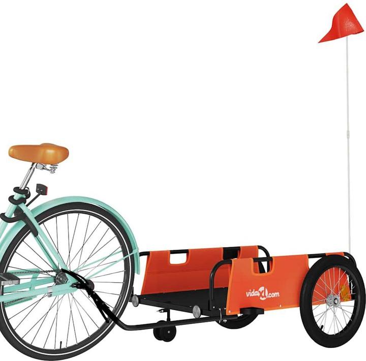 VidaXL Fahrradanhänger Oxford-Gewebe & Eisen