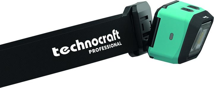 Actual product image technocraft LED rechargeable headlamp (500 lm)