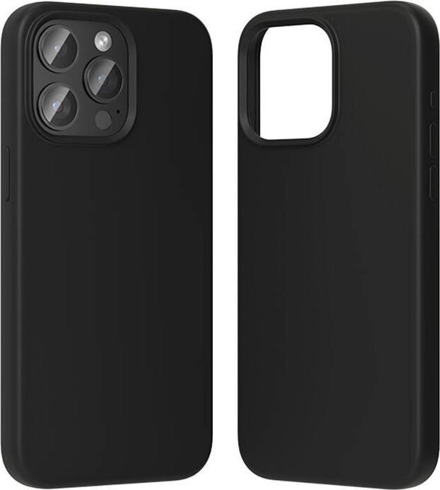 Actual product image Vention KUFB0-30 Silicone Case for iPhone 15 Pro (black) (Apple iPhone 15 Pro)