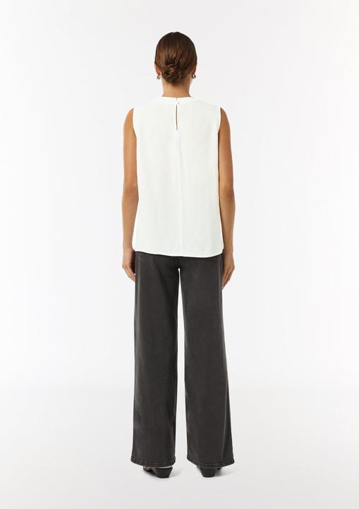 Produktbild Comma Bluse Crêpe-Top mit Faltendetail (38)