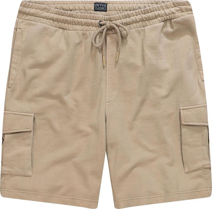 Immagine prodotto Sthuge Bermuda cargo in felpa dal taglio morbido con cintura elastica, fino alla tg. 8XL (6XL)