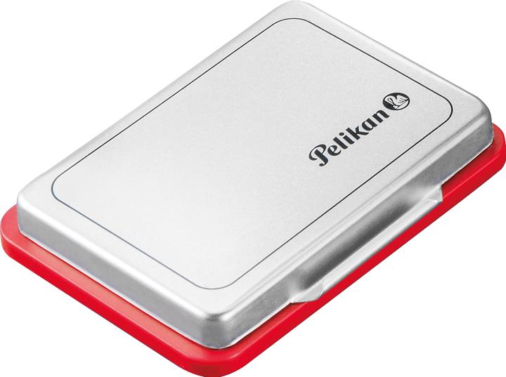 Image du produit Pelikan Tampon encreur en métal rouge