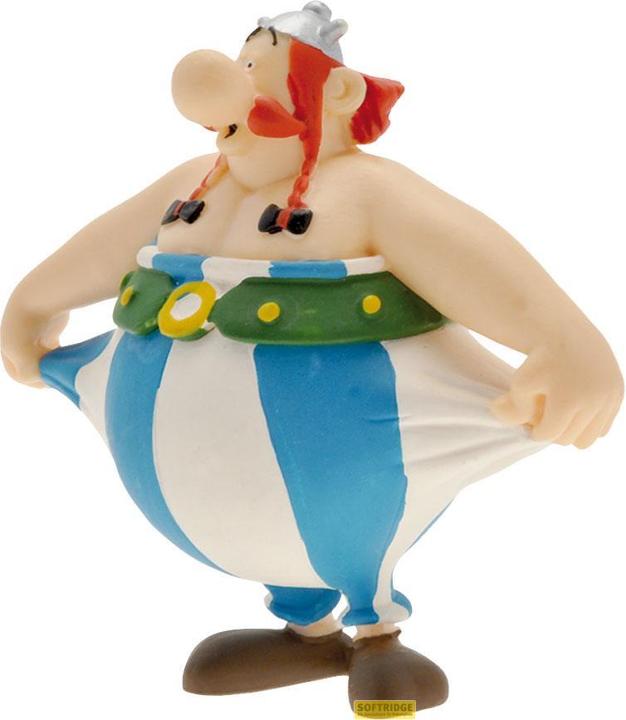 Image du produit Plastoy Astérix figurine Obélix tenant son pantalon 8 cm