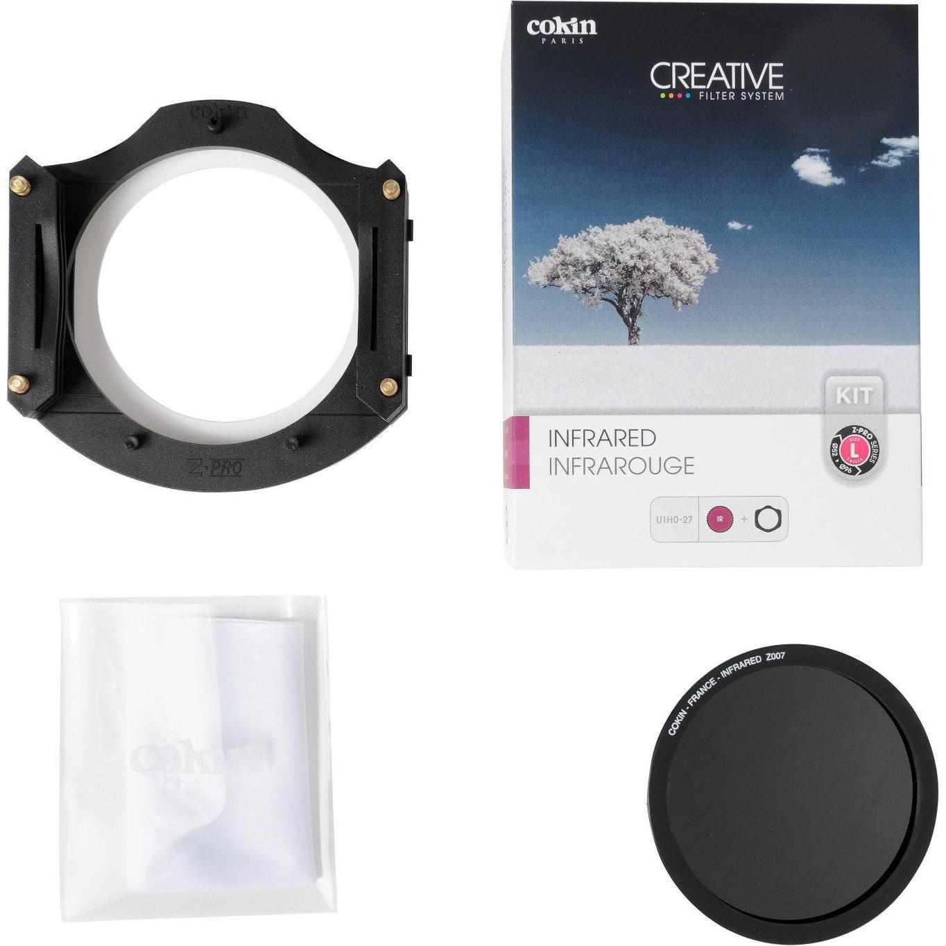 Thumbnail - Cokin U1H0-27 Infrarot Kit (Z) (Infrarot durchlass Filter, Filteradapter, 100 mm), Objektivfilter