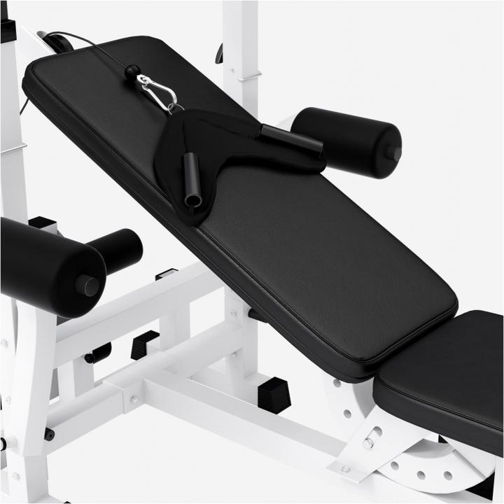 Image du produit Gorilla Sports Banc de musculation avec ensemble d'haltères