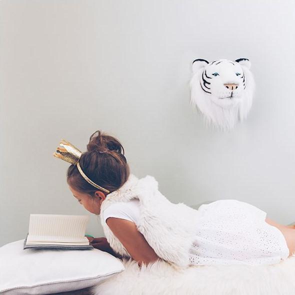 Actual product image Wild & Soft Animal head Tiger Albert