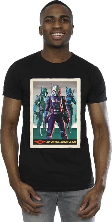 Actual product image Star Wars Mens The Mandalorian Bo-Katan Koska and Axe T-Shirt (XXL)