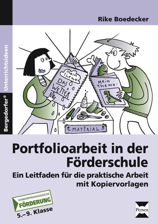 Produktbild Portfolioarbeit in der Förderschule (Deutsch, Rike Boedeker, 2015)