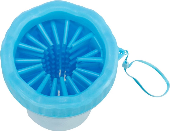 Immagine prodotto Trixie Pulisci zampe, M-L, Silicone/PP, Blu (Cane)