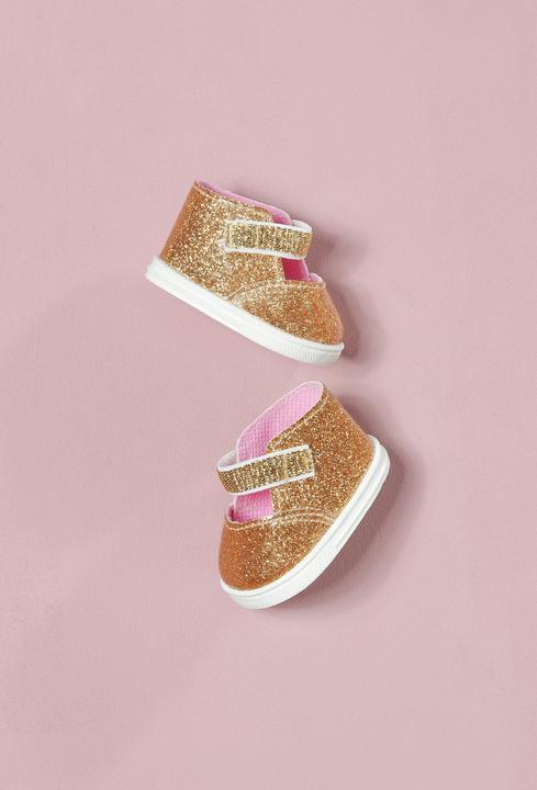 Actual product image Baby Annabell Shoes Gold 43cm