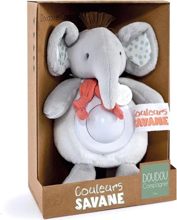 Actual product image Doudou et Compagnie Night Light Elephant 15cm