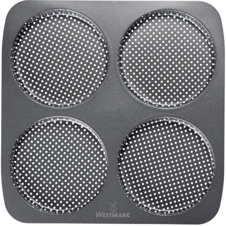 Produktbild Westmark 4er Burger Brötchen Backform Big, 28x28cm (28 cm)