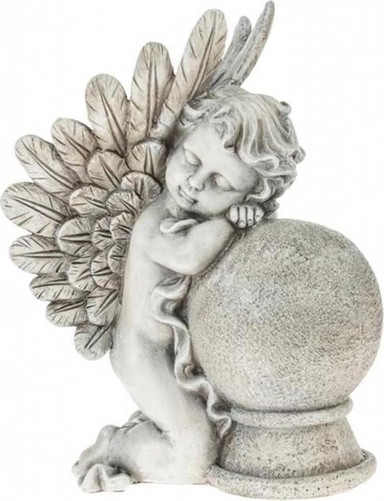 Actual product image Opiflor Grave decoration angel Sleep polyresin, 33 cm