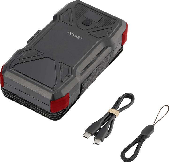 Produktbild Voltcraft VC-SPB-20.000 VC-14456835 Solar-Powerbank Ladestrom Solarzelle 3A 20000 mAh (20000 mAh)