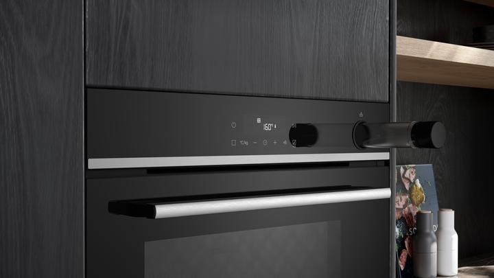 Immagine prodotto Siemens iQ300, Forno da incasso con supporto per il vapore, 60 x 60 cm, acciaio inox, HR532GBS3