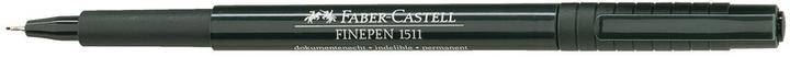 Image du produit Faber-Castell Stylo en fibre Finepen 1511 (Noir, 1x)