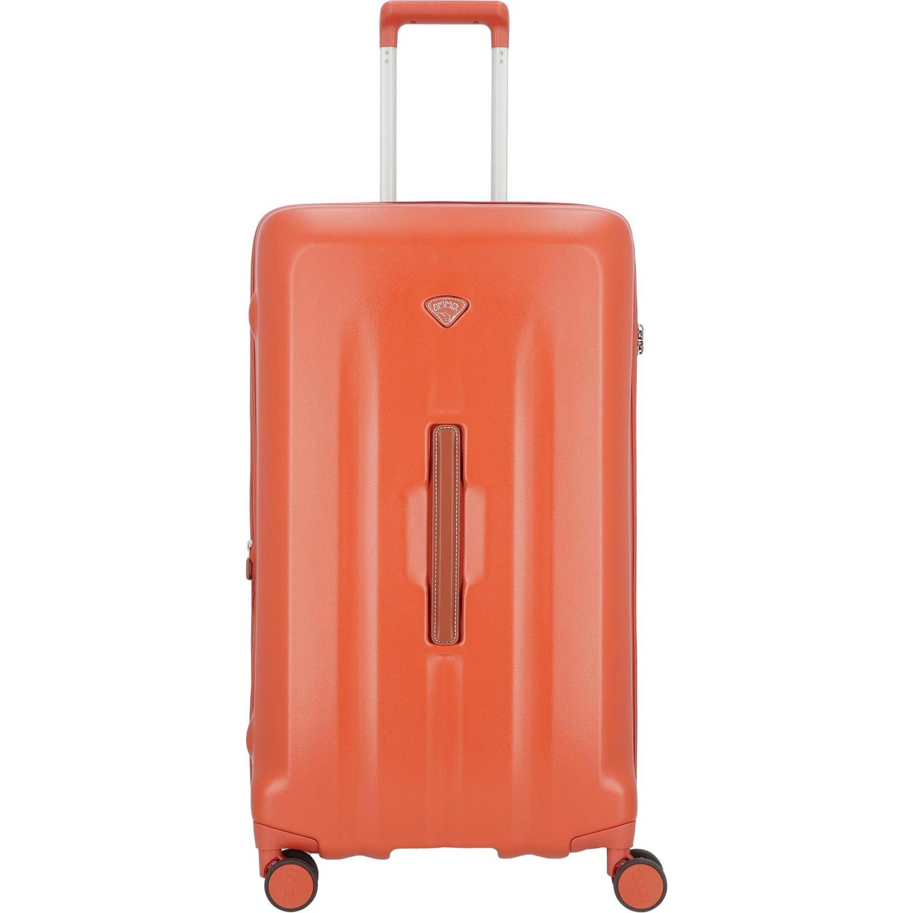 Jump, Koffer, Uppsala 4-Rollen Trolley 76 cm, Braun, (114 l, XL (ab 115l))