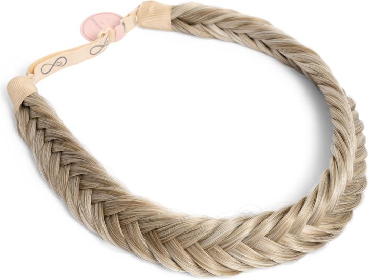 Actual product image Infinity Braids Fishtail Braid Jolie Satin Caramel (Butterscotch)