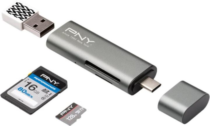 PNY USB Kartenleser (USB-C)