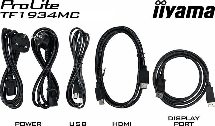 Immagine prodotto iiyama 19 pollici IPS 10 Point Touch 5:4 1000:1 315cd (1280 x 1024 pixel, 19")