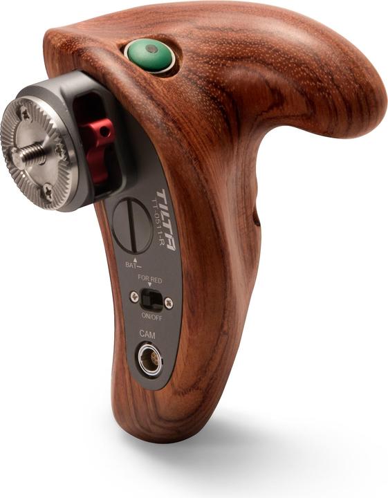 Actual product image Tilta Right Side Wooden Handle 2.0 with R/S Button, Sony F5/F55 (Grip)