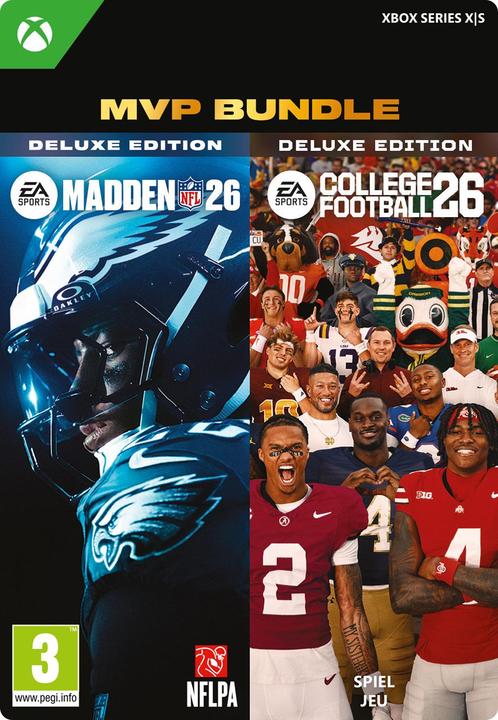 Produktbild Microsoft Xbox COLLEGE FOOTBALL 26: MVP BUNDLE Download Code (Xbox Series S, Xbox Series X)